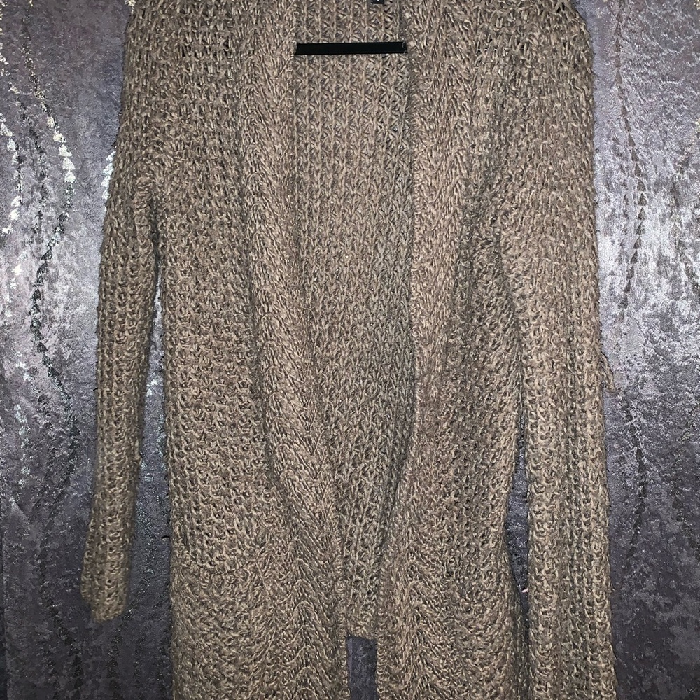 Cozy Brown Knit Sweater